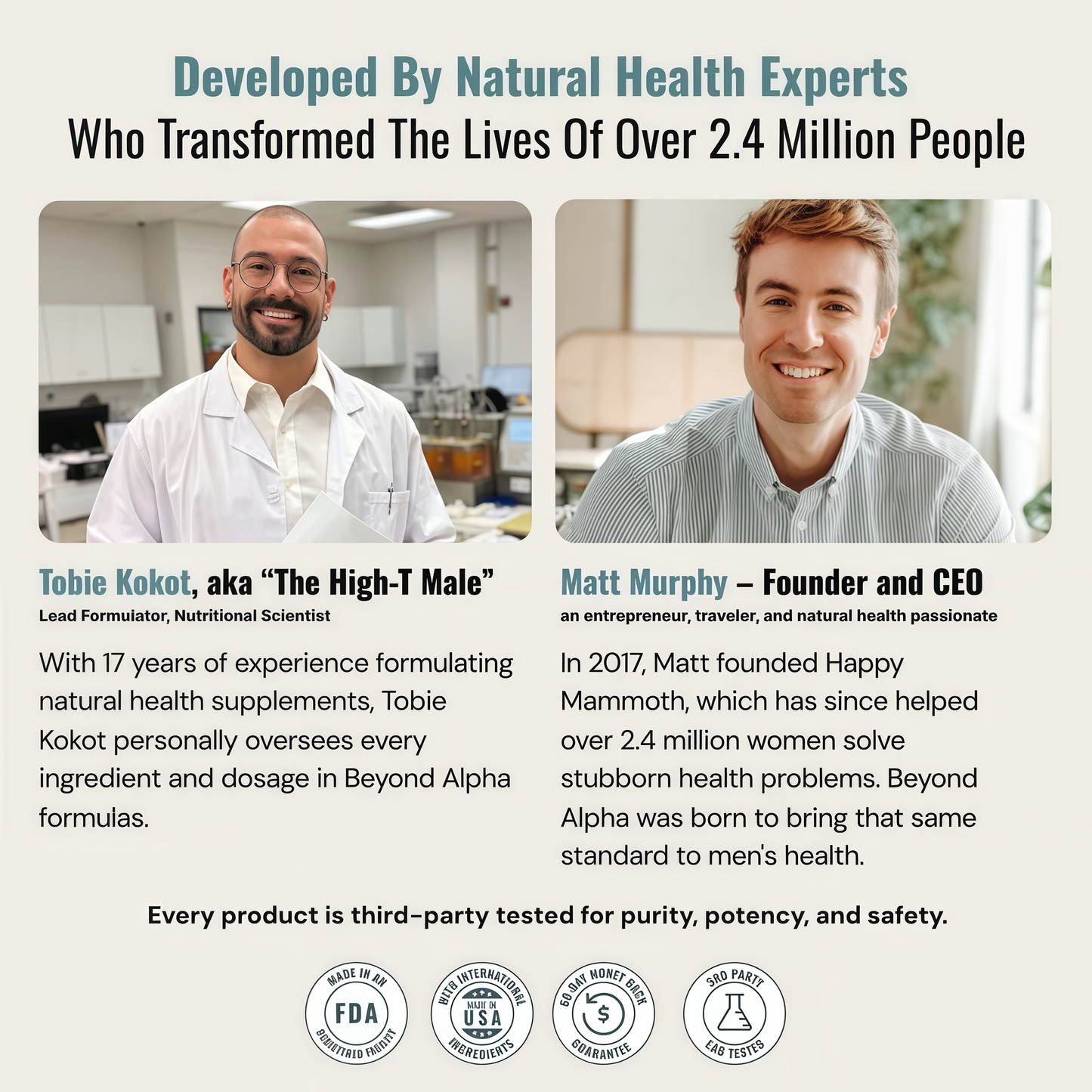 Beyond Alpha Testosterone Breakthrough